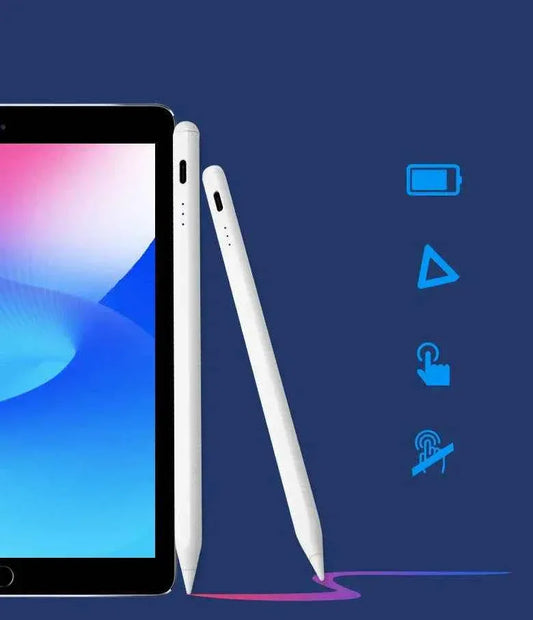 Battery Display Capacitive Pen with Anti-Touch Tilt Function