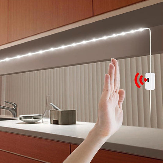 LED Hand Scanning Cabinet Light with USB Induction Technology