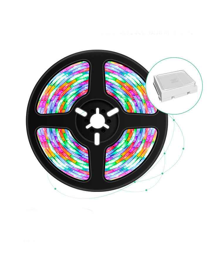RGB LED Light Strip - Colorful Dimming LED Strip for Vibrant Home Lighting